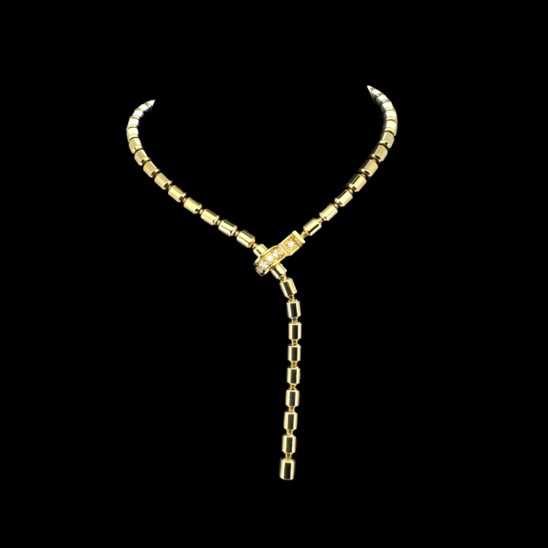 COLLIER PIAGET POSSESSION OR JAUNE 750 ET DIAMANTS