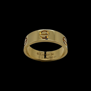 BAGUE CARTIER LOVE OR JAUNE 750