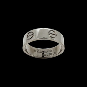 BAGUE CARTIER LOVE OR BLANC