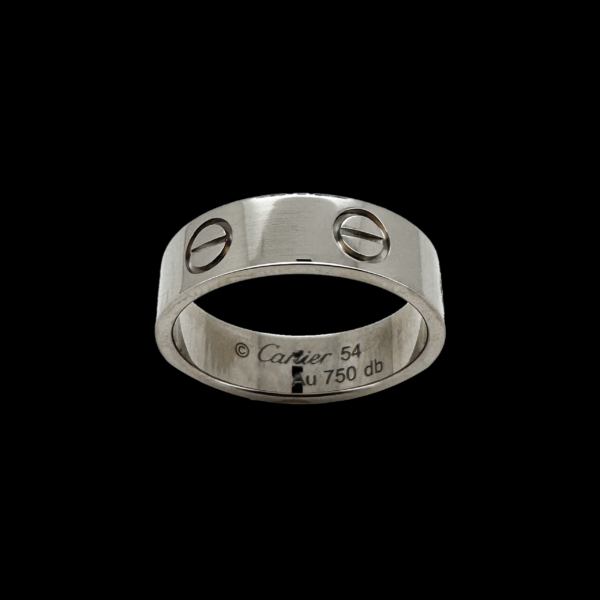 BAGUE CARTIER LOVE OR BLANC