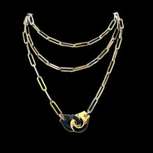 COLLIER DINH VAN MENOTTES R12 BI OR