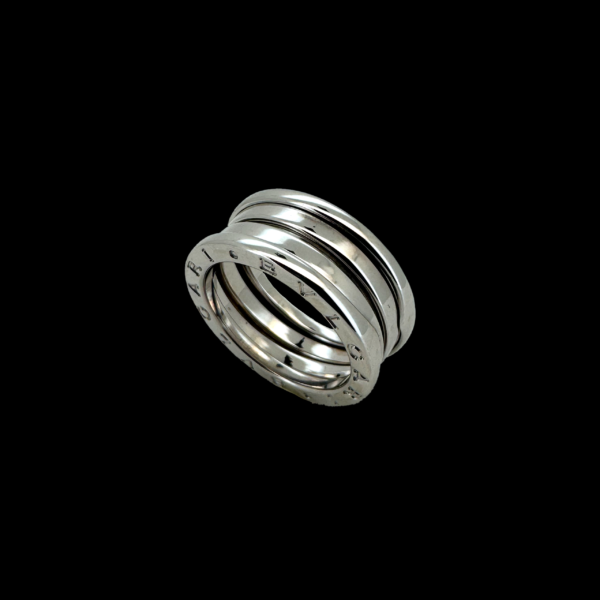 BAGUE BVLGARI OR GRIS 750 B-ZERO 3 RANGS – Image 2