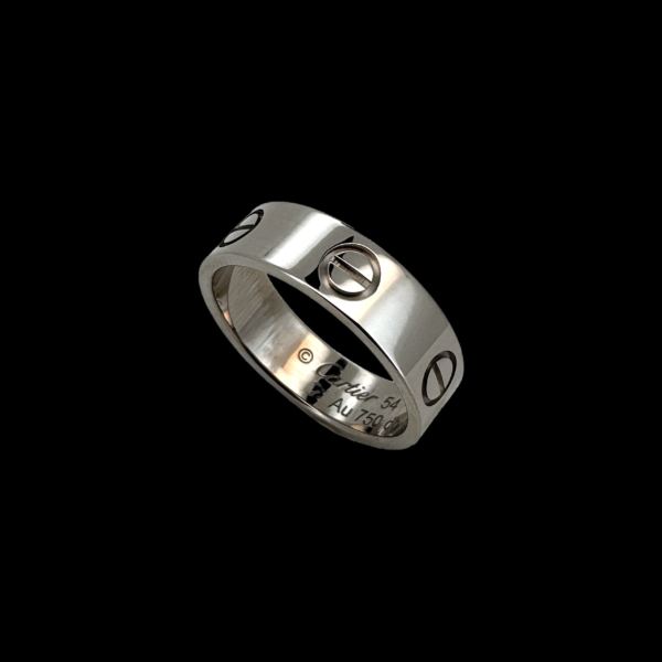BAGUE CARTIER LOVE OR BLANC – Image 2