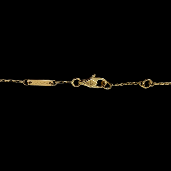 BRACELET VAN CLEEF & ARPELS SWEET ALHAMBRA OR JAUNE 750 – Image 2