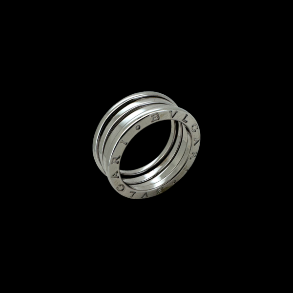 BAGUE BVLGARI OR GRIS 750 B-ZERO 3 RANGS – Image 3