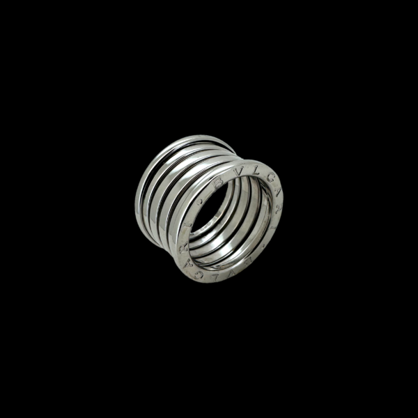 BAGUE BVLGARI B-ZERO 4 RANGS OR GRIS 18 CARATS – Image 3