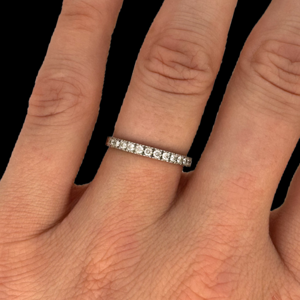BAGUE TIFFANY & CO DIAMANTS PLATINE 950 – Image 4
