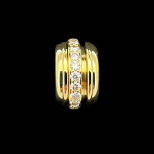 PENDENTIF PIAGET POSSESSION OR JAUNE 750 DIAMANTS