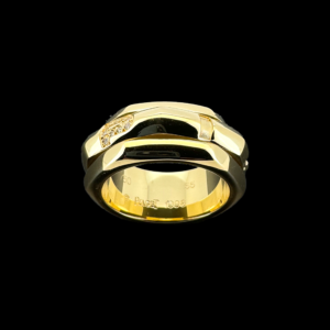 BAGUE PIAGET POSSESSION OR JAUNE 750 DIAMANTS