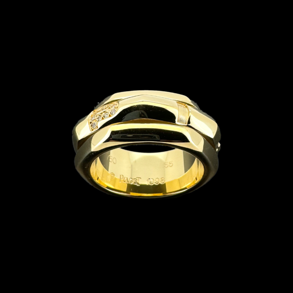 BAGUE PIAGET POSSESSION OR JAUNE 750 DIAMANTS