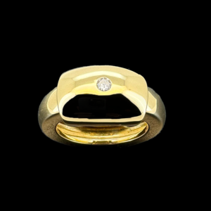 BAGUE PIAGET POSSESSION OR JAUNE 750 DIAMANT