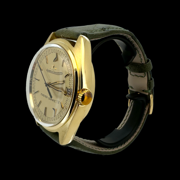 MONTRE JAEGER LECOULTRE MASTER QUARTZ OR JAUNE 750 – Image 2