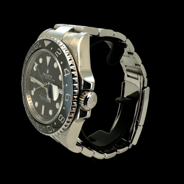 MONTRE ROLEX GMT MASTER II OYSTER 40MM ACIER – Image 2