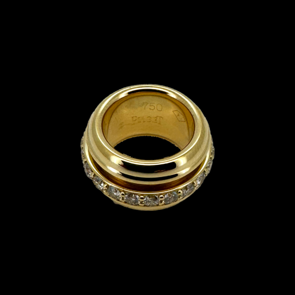 PENDENTIF PIAGET POSSESSION OR JAUNE 750 DIAMANTS – Image 3