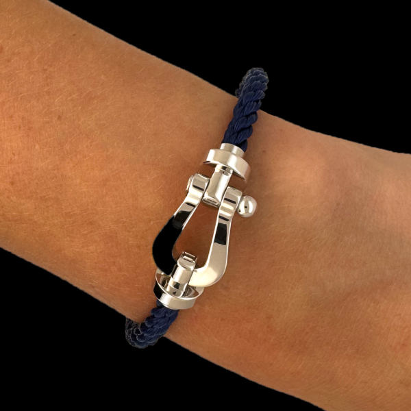 BRACELET FRED GRAND MODÈLE OR BLANC 750 – Image 4