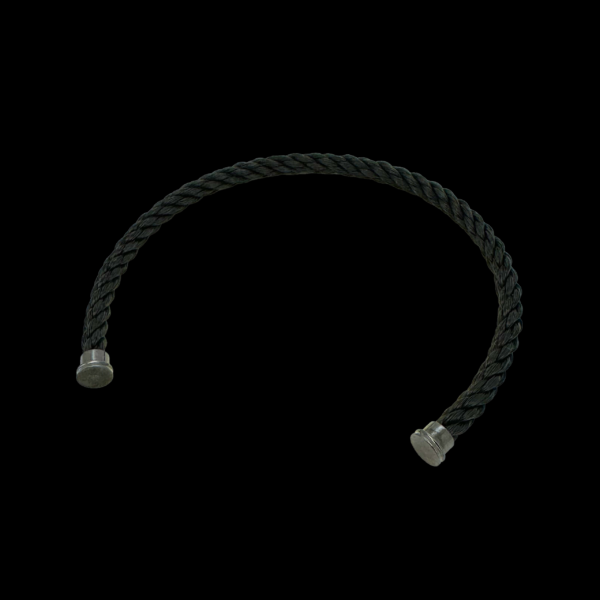 BRACELET FRED CORDERIE PVD NOIR – Image 3