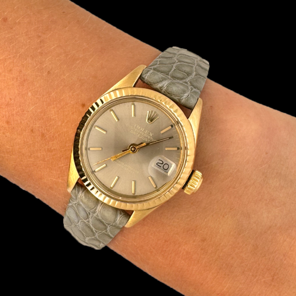 MONTRE ROLEX DATEJUST DE 1972 OR JAUNE 750 – Image 5