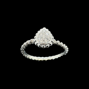 BAGUE BOUCHERON SERPENT BOHÊME OR GRIS 750 DIAMANTS