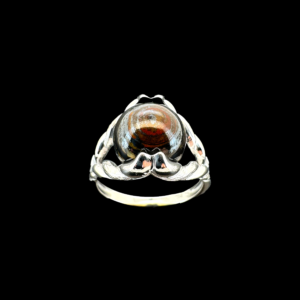 BAGUE GILBERT ALBERT OR BLANC 18 CARATS