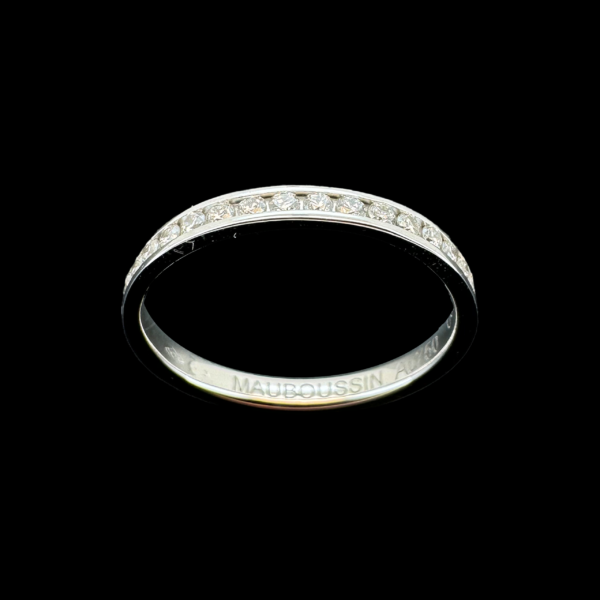 BAGUE MAUBOUSIN LOVISSIME TOUR COMPLET DIAMANTS