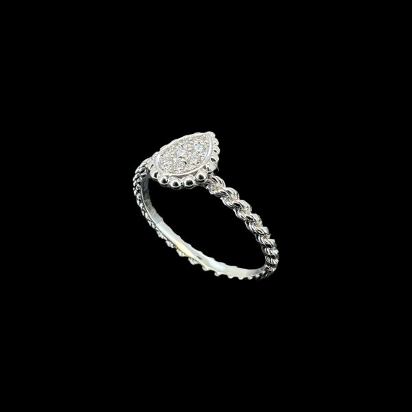 BAGUE BOUCHERON SERPENT BOHÊME OR GRIS 750 DIAMANTS – Image 2