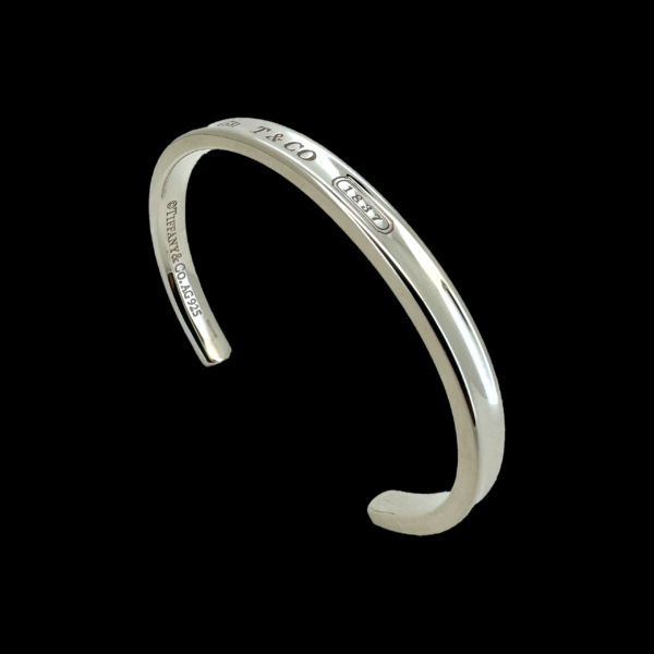 BRACELET TIFFANY 1837 TM MANCHETTE ARGENT 925 – Image 2