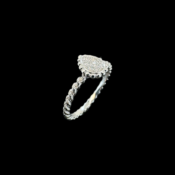 BAGUE BOUCHERON SERPENT BOHÊME OR GRIS 750 DIAMANTS – Image 3