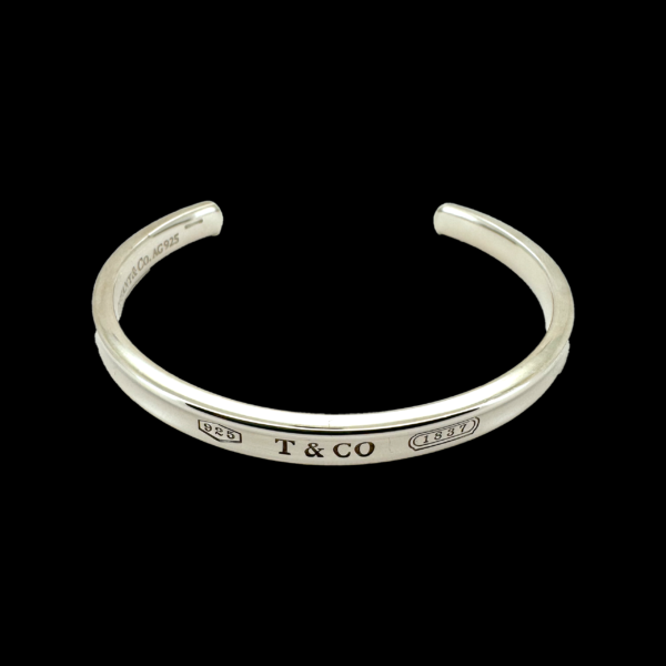 BRACELET TIFFANY 1837 TM MANCHETTE ARGENT 925 – Image 3