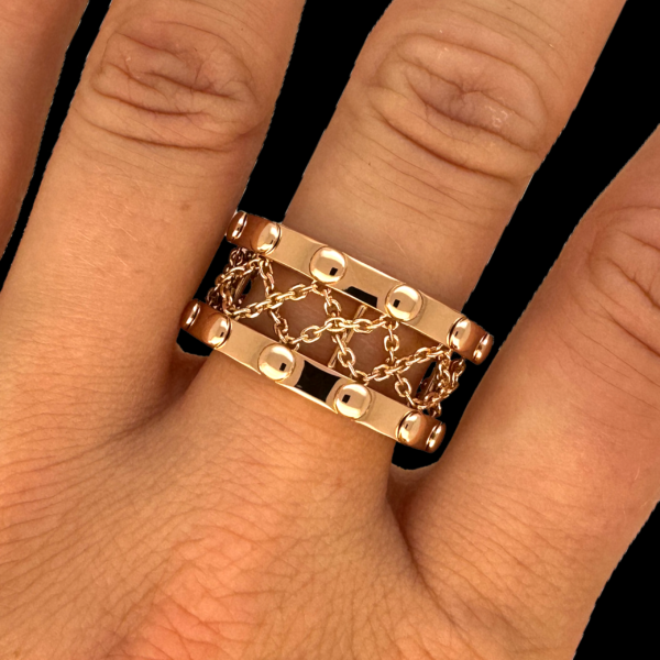 BAGUE ROGER DUBUIS OR ROSE 750 – Image 4