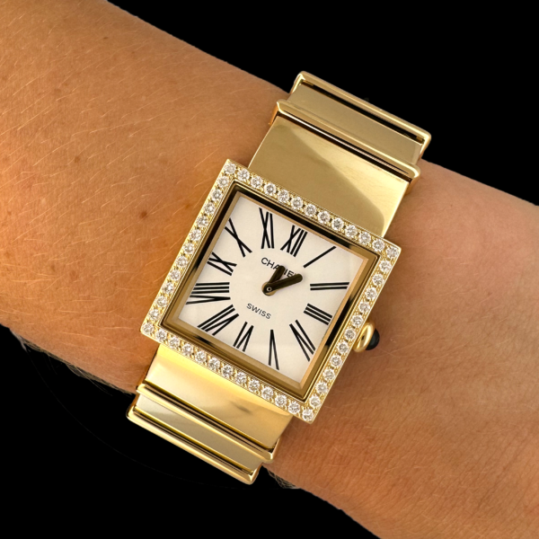 MONTRE CHANEL MADAMOISELLE OR JAUNE 18 CARATS – Image 5