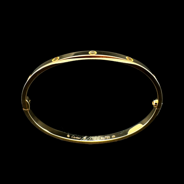BRACELET CARTIER LOVE PETIT MODÈLE OR JAUNE 750