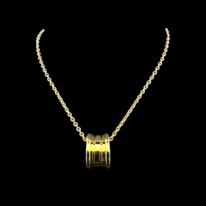 COLLIER ET PENDENTIF BVLGARI B.ZERO 1 OR JAUNE 750