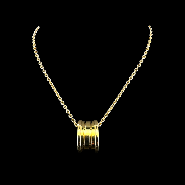 COLLIER ET PENDENTIF BVLGARI B.ZERO 1 OR JAUNE 750