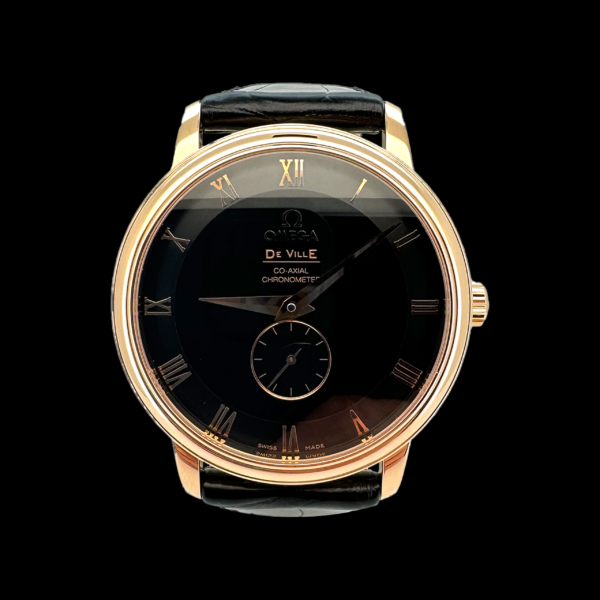 OMEGA DE VILLE CO-AXIAL OR ROSE 750