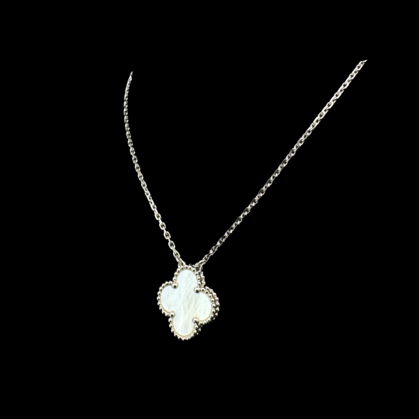 COLLIER-PENDENTIF VAN CLEEF & ARPELS COLLECTION VINTAGE NACRE – Image 2