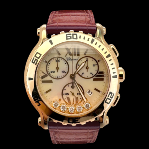 MONTRE CHOPARD HAPPY & SPORT OR ROSE 750