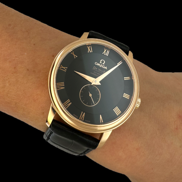 OMEGA DE VILLE CO-AXIAL OR ROSE 750 – Image 4