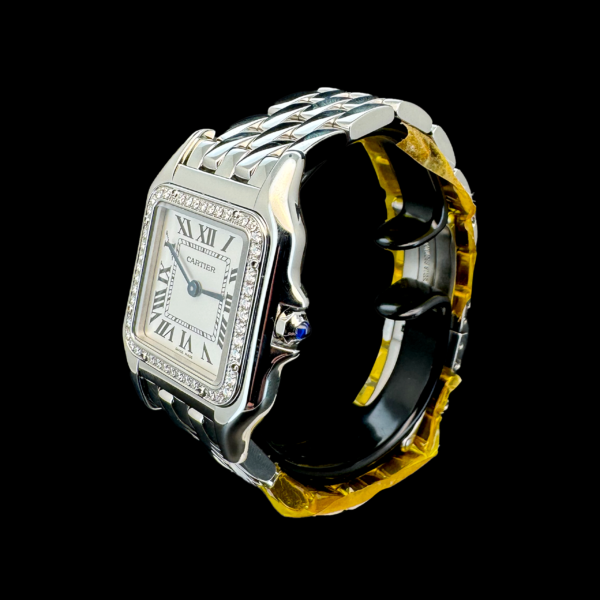MONTRE CARTIER PANTHÈRE MOYEN MODÈLE ACIER – Image 2
