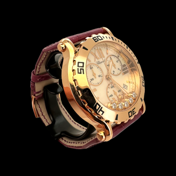 MONTRE CHOPARD HAPPY & SPORT OR ROSE 750 – Image 3