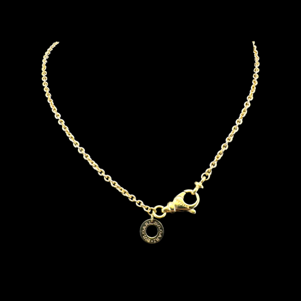 COLLIER ET PENDENTIF BVLGARI B.ZERO 1 OR JAUNE 750 – Image 3