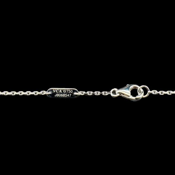 COLLIER-PENDENTIF VAN CLEEF & ARPELS COLLECTION VINTAGE NACRE – Image 3