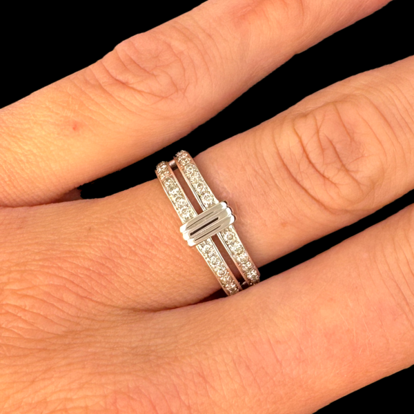 BAGUE MAUBOUSSIN ALLIANCE OR BLANC 750 – Image 4