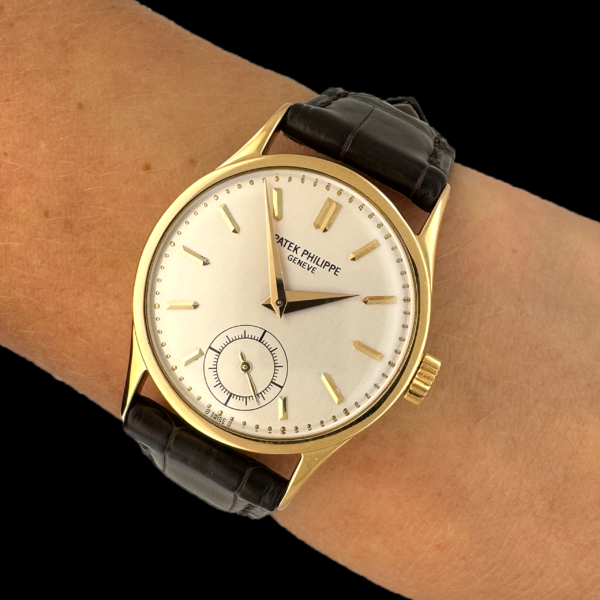 MONTRE PATEK PHILIPPE CALATRAVA Réf. 96J OR JAUNE 750 – Image 5