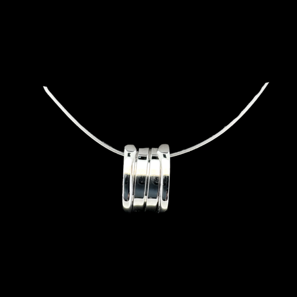 PENDENTIF BVLGARI B.ZERO OR GRIS 18 CARATS