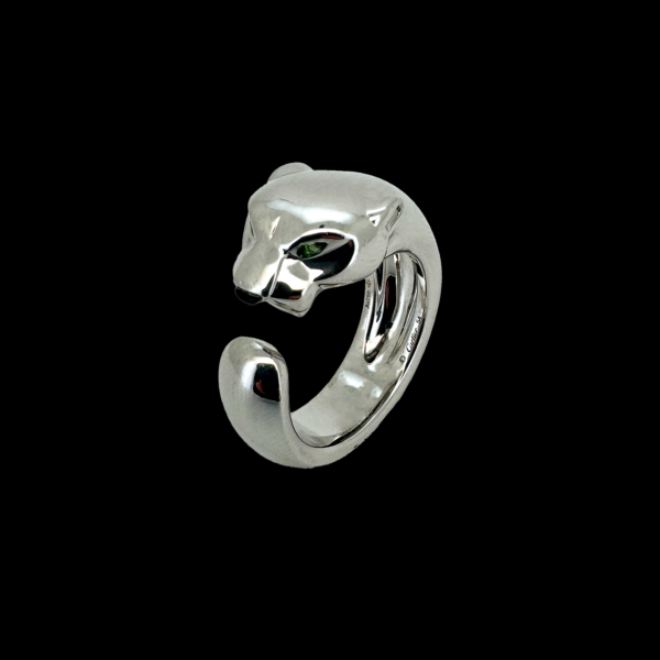 BAGUE CARTIER PANTHÈRE EN OR GRIS 750 – Image 5