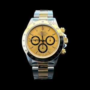 ROLEX COSMOGRAPHE DAYTONA ZENITH EL PRIMERO OR JAUNE ACIER