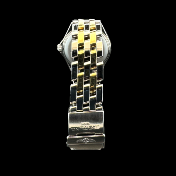 MONTRE BREITLING LADY J OR JAUNE ET ACIER – Image 2