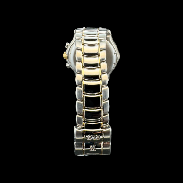 MONTRE EBEL LE MODULOR CHRONOGRAPHE OR JAUNE ET ACIER – Image 3