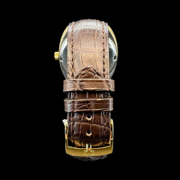 MONTRE OMEGA CONSTELLATION C-SHAPE PLAQUÉ OR ACIER – Image 3