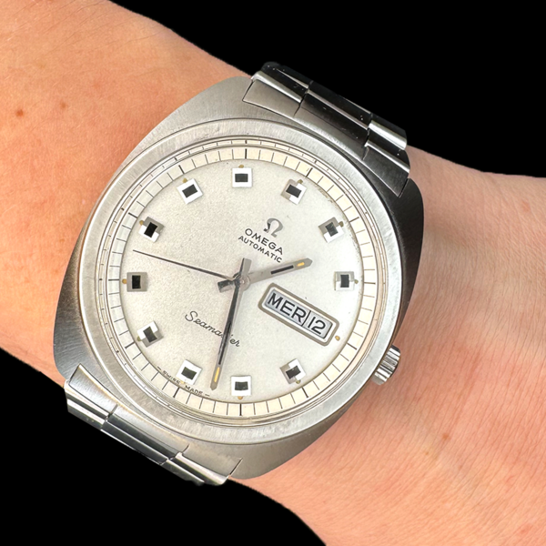 OMEGA SEAMASTER DAY-DATE EN ACIER – Image 4
